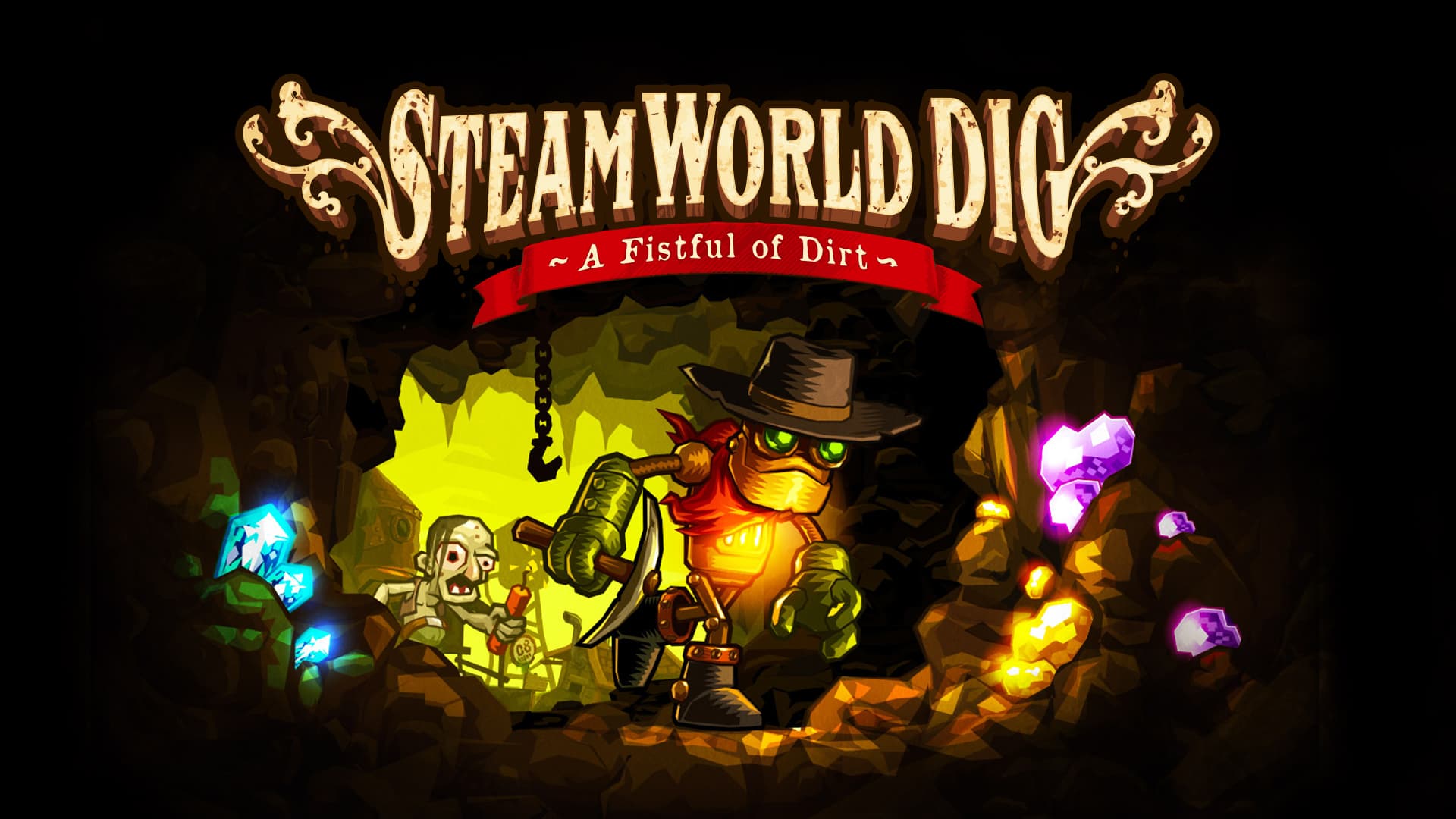 Artwork for SteamWorld Dig