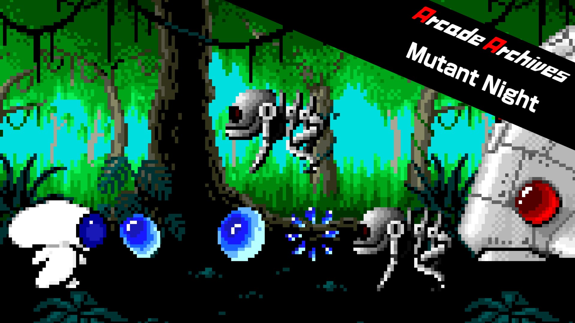 Arte de Arcade Archives Mutant Night
