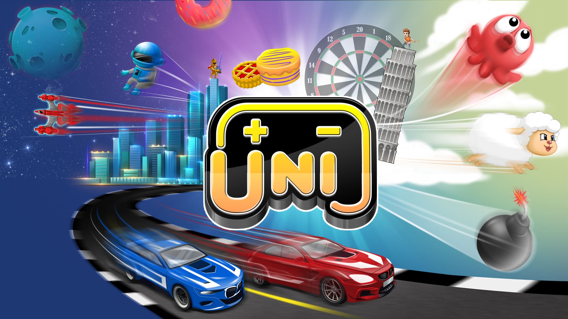 University Games Switch-It Gioco Di Azione E Riflessi - Divertente Gioco Di Carte Con Cronometro E Cambio Di Senso, Multicolore - 2