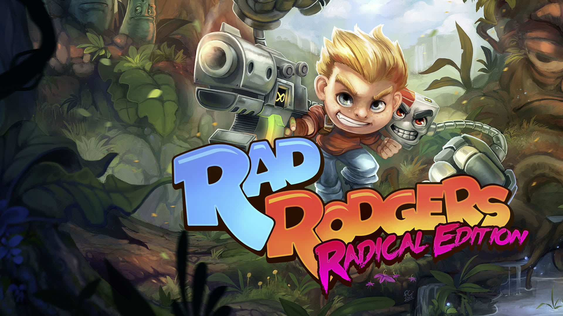 欧州版【Switchソフト】Rad Rodgers: Radical Editi Rad Rodgers Radical Edition for Nintendo Switch - Nintendo