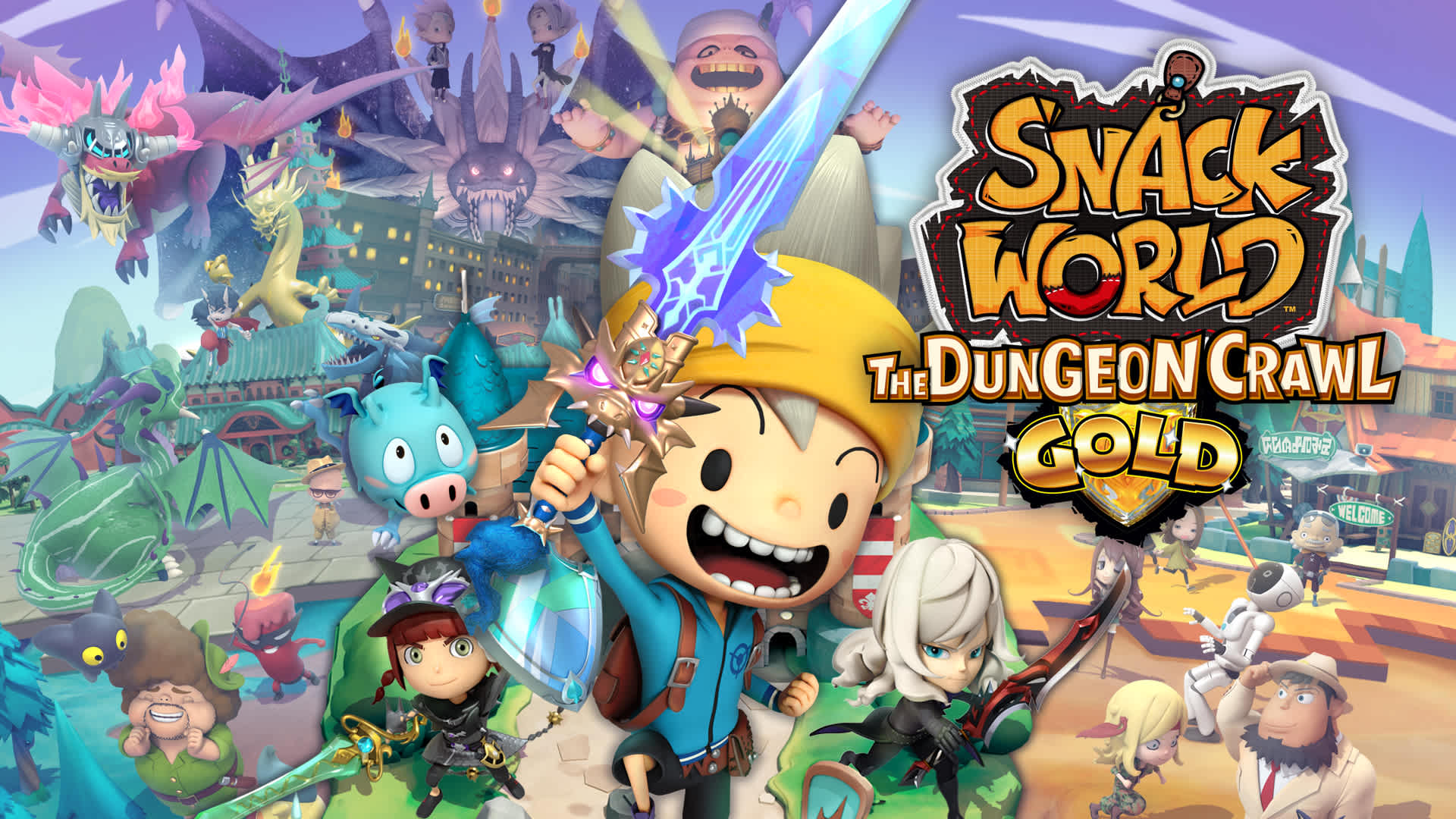 Nintendo Switch snack world trejarers gold The Snack World: Trejarers Gold | King Oyster City! [Chapter 6 on