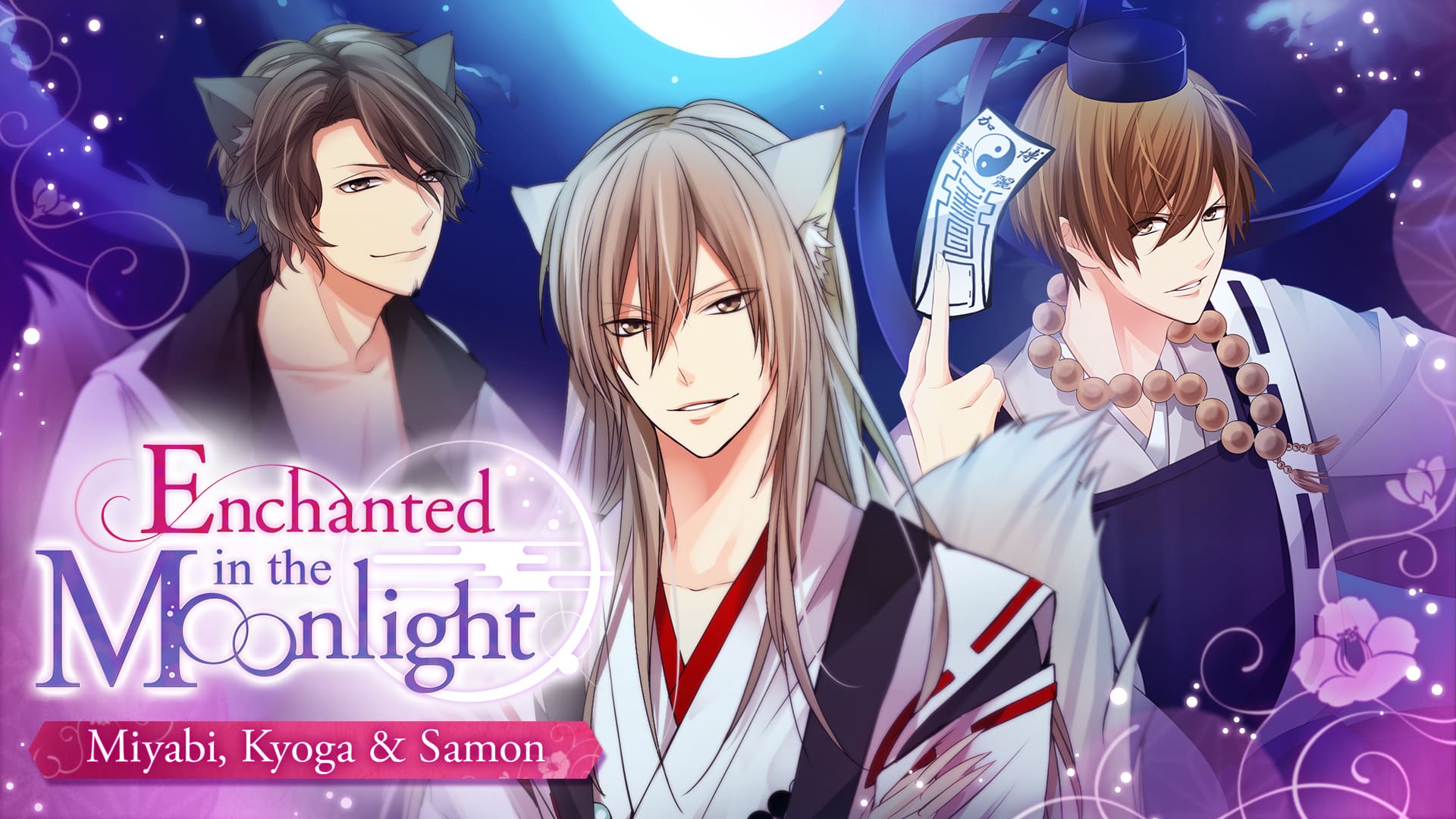 Enchanted in the Moonlight - Miyabi, Kyoga & Samon - para Nintendo