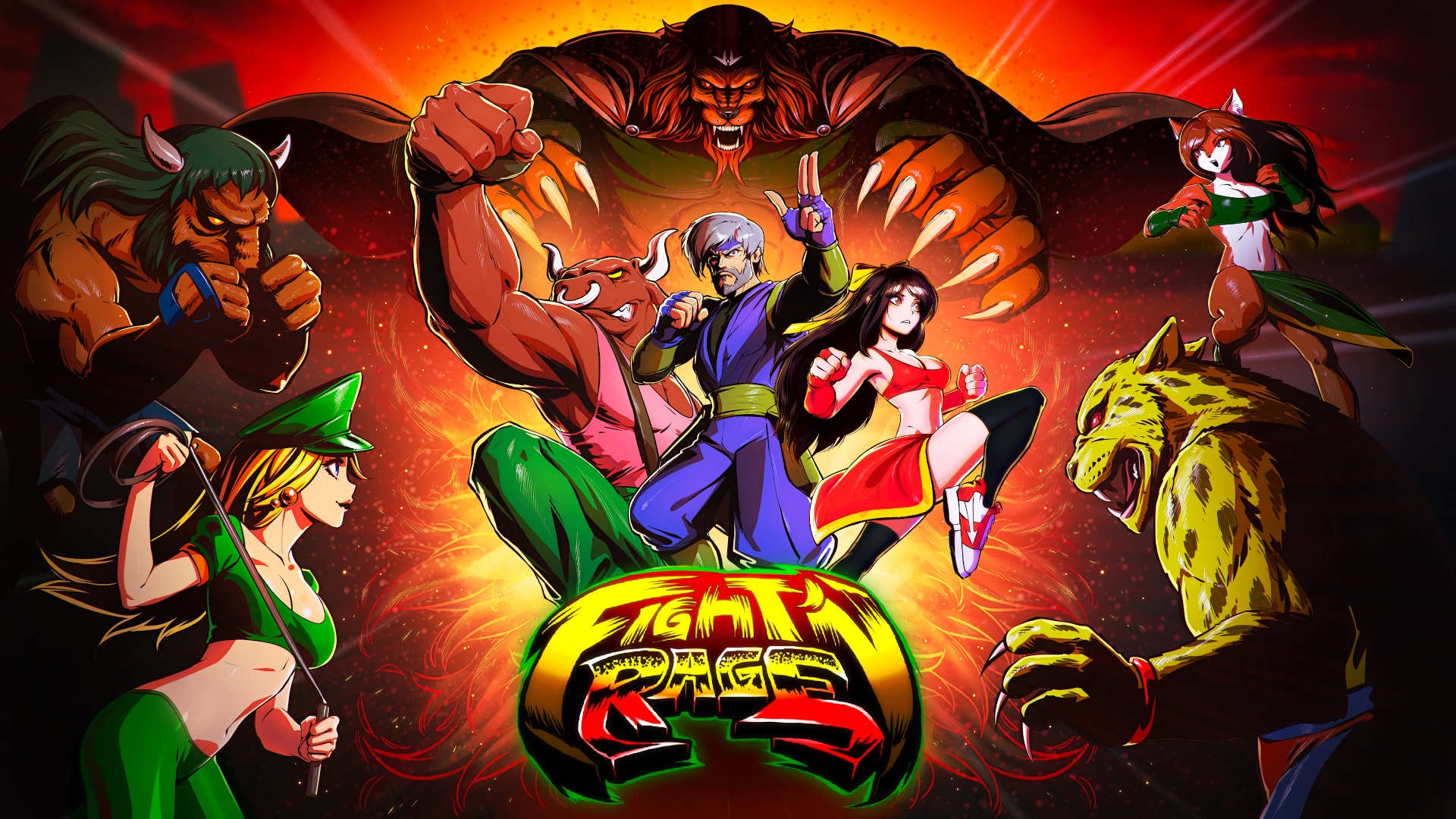 Fight'N Rage ファイト＆レイジ　Switch Fight'N Rage - Nintendo Switch — VIDEOGAMESPLUS.CA