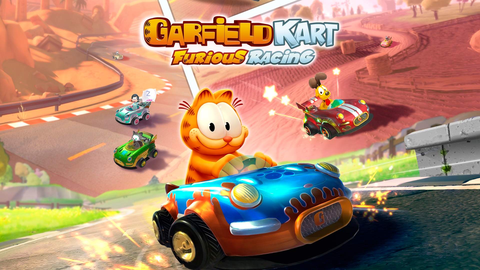 Nintendo Switch Garfield Kart: Furious Racing Amazon.com: Garfield Kart Furious Racing - Nintendo Switch : Video