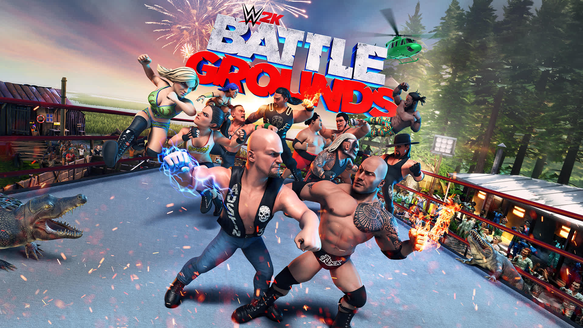 WWE バトルグラウンド switch battleground Amazon.com: WWE 2K Games Battlegrounds - Nintendo Switch Standard