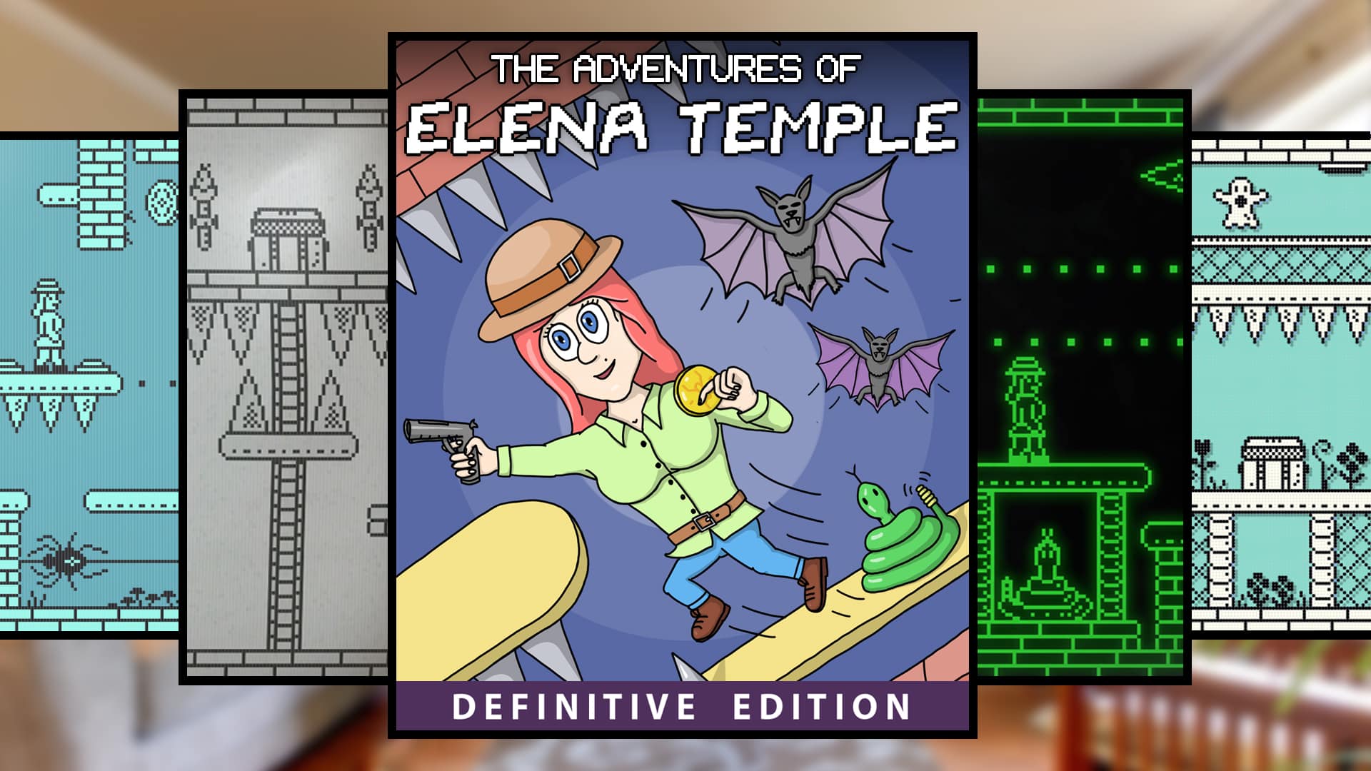 Arte de The Adventures of Elena Temple