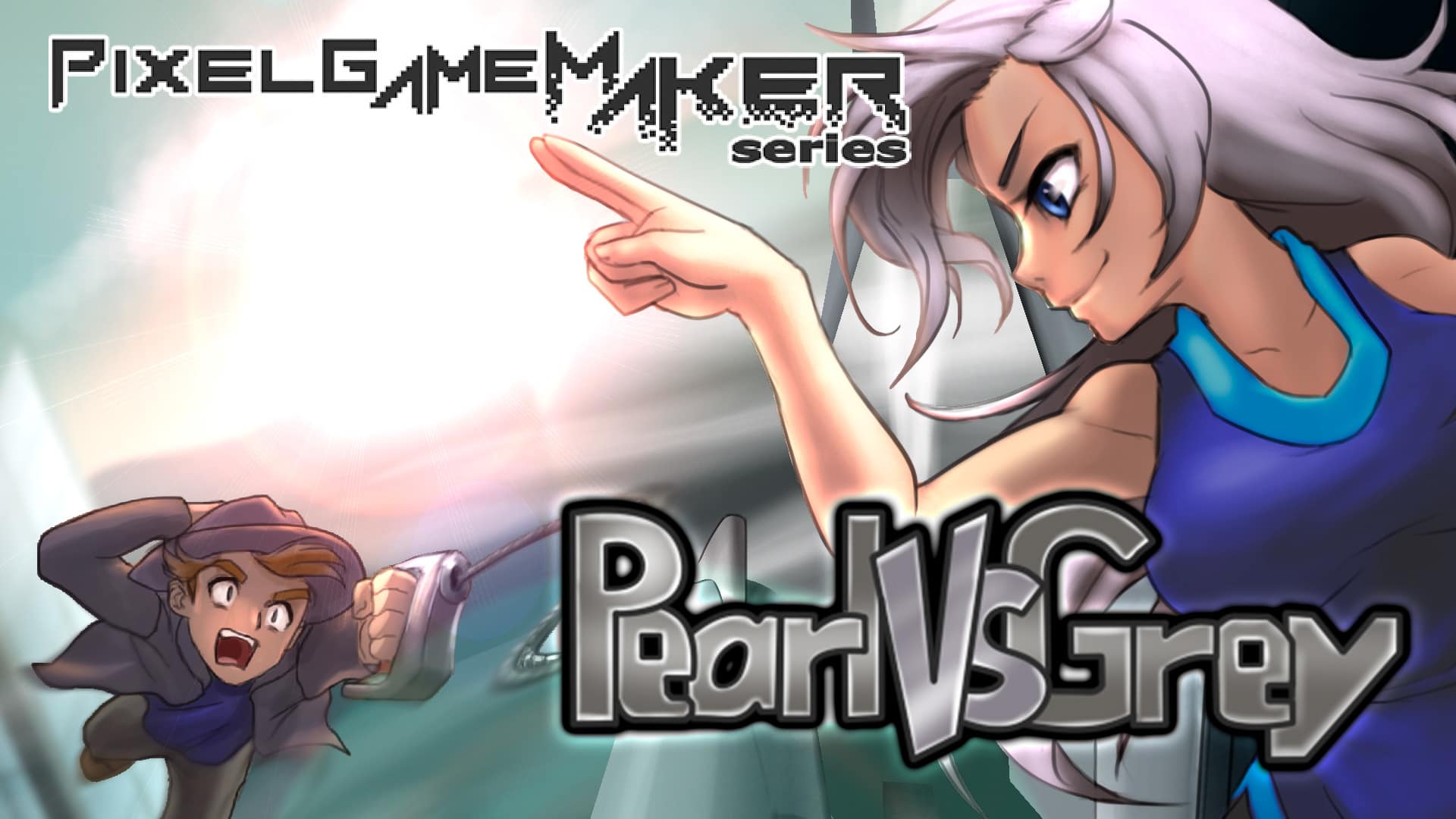 Pixel Game Maker Series Pearl Vs Grey for Nintendo Switch