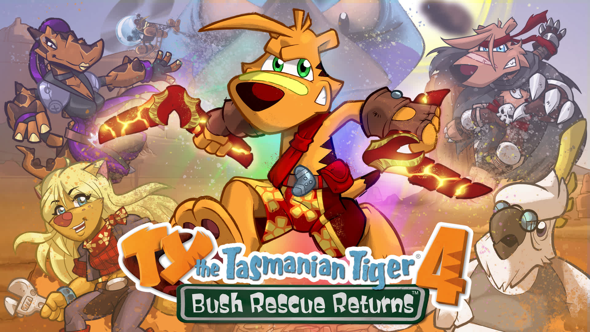 TY the Tasmanian Tiger® 4: Bush Rescue Returns™ for Nintendo