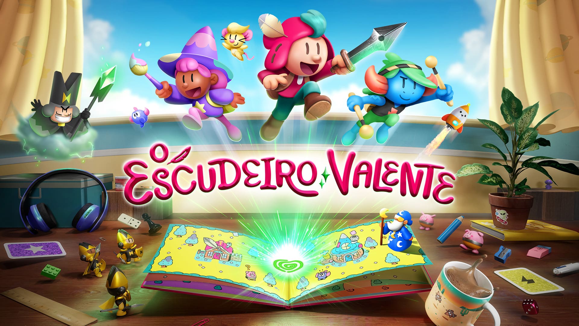 Nintendo Switch The Pucky Squire Deluxe Nintendo Switch The Plucky Squire Nintendo Switch - Cadê Meu Jogo