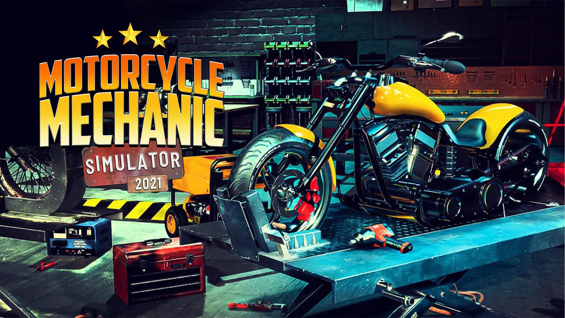Artwork for Motorcycle Mechanic Simulator 2021