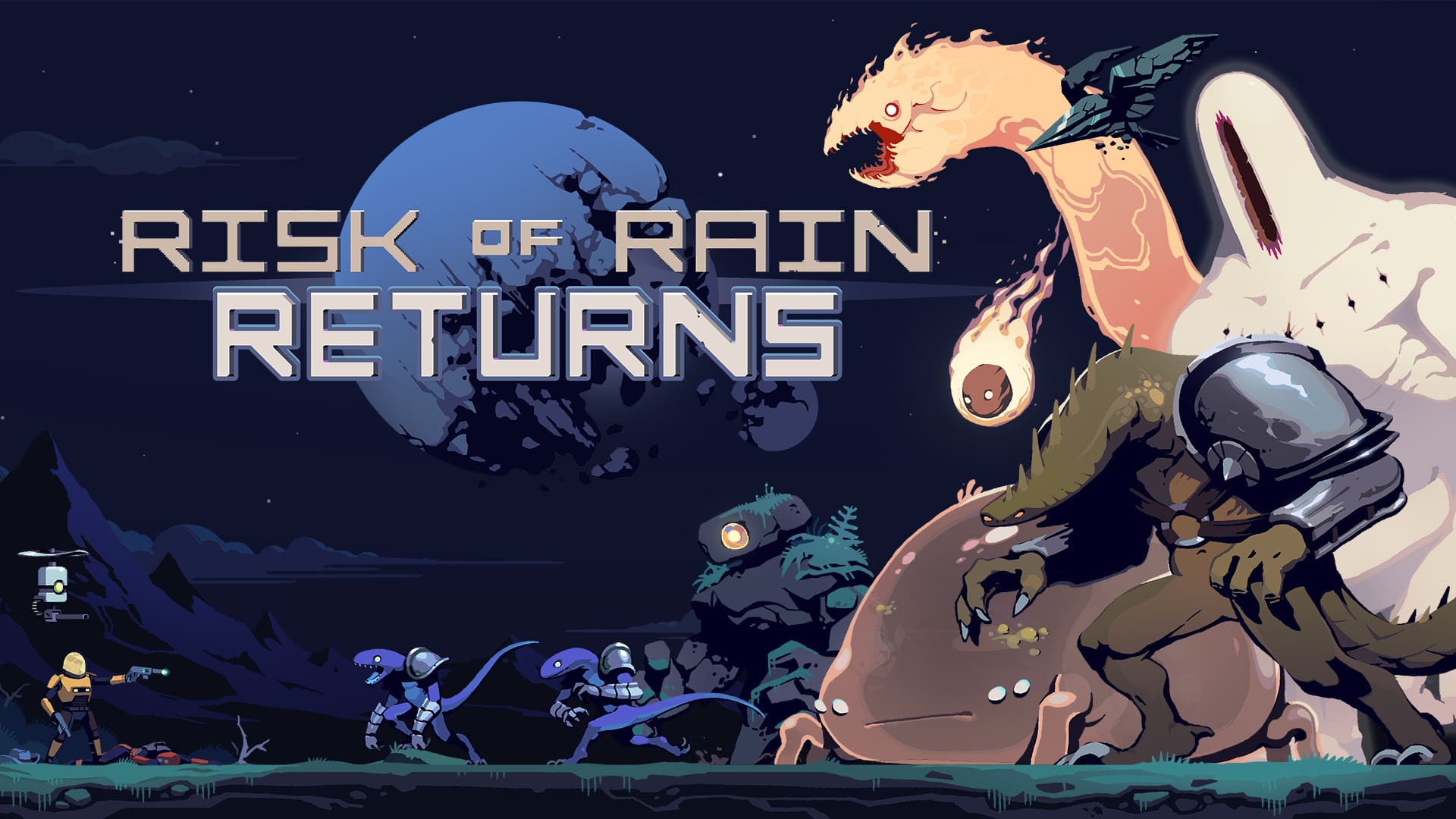 Arte de Risk of Rain Returns