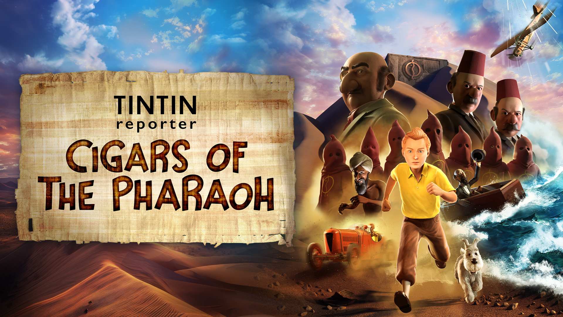 Arte de Tintin Reporter - Cigars of the Pharaoh