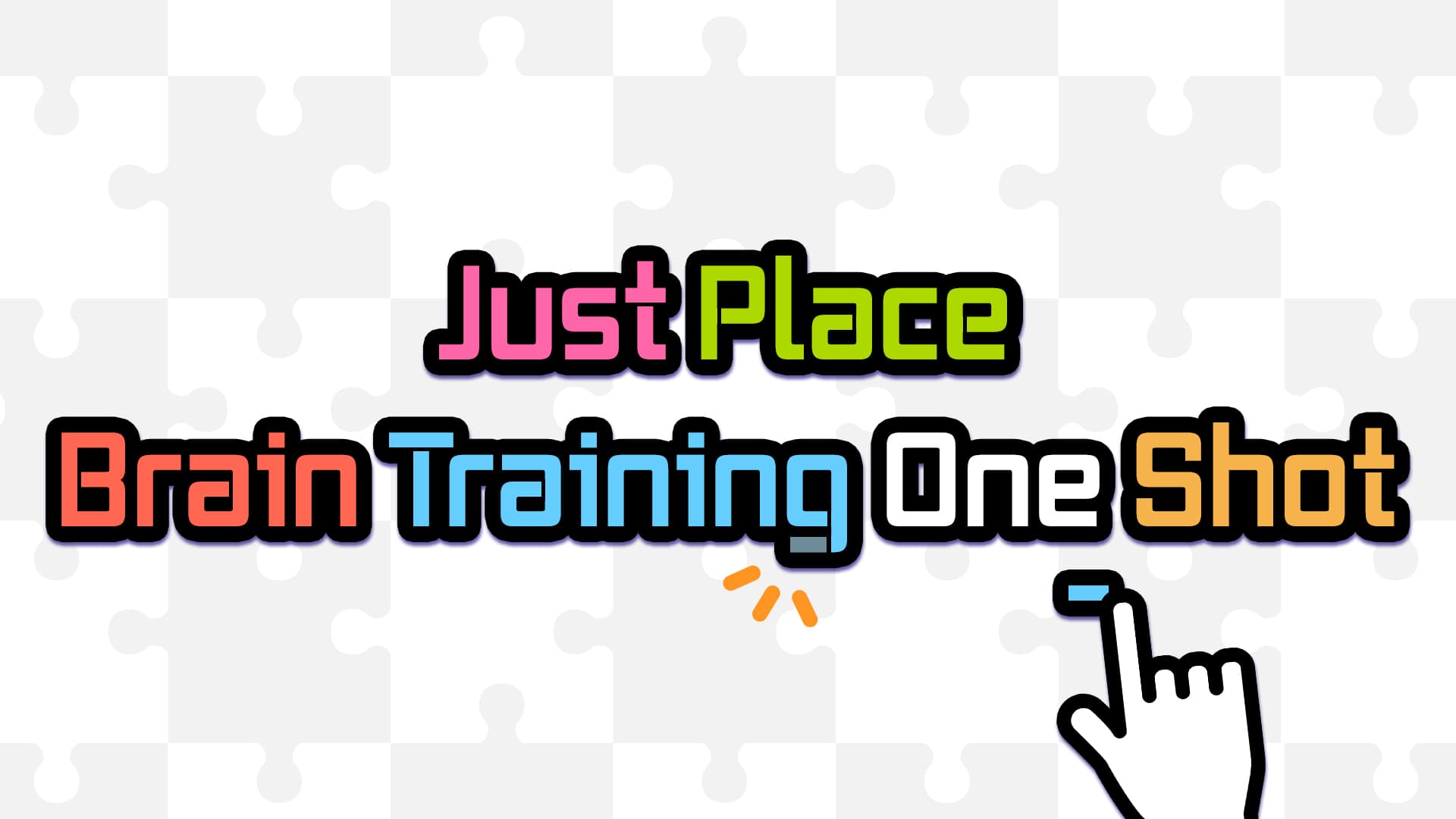 Just Place Brain Training One Shot for Nintendo Switch - Nintendo