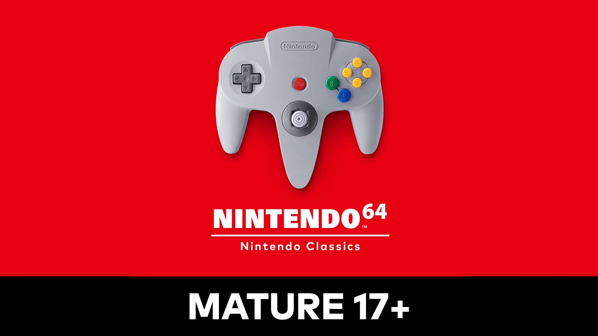 Nintendo 64™ – Nintendo Classics: MATURE 17+ for Nintendo Switch