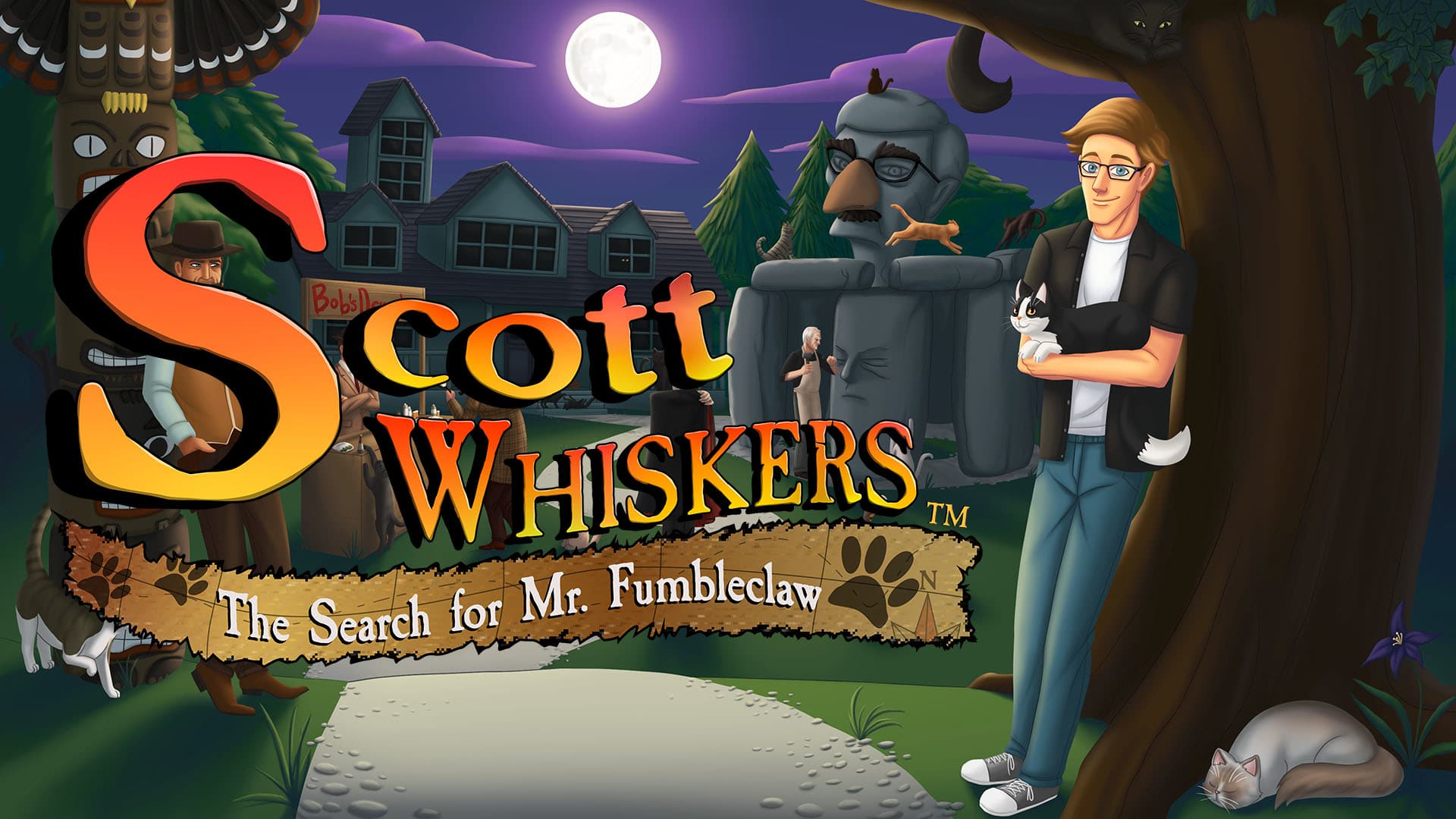 ミスタービーンNintendo Switch Scott Whiskers in: the Search for Mr. Fumbleclaw for Nintendo