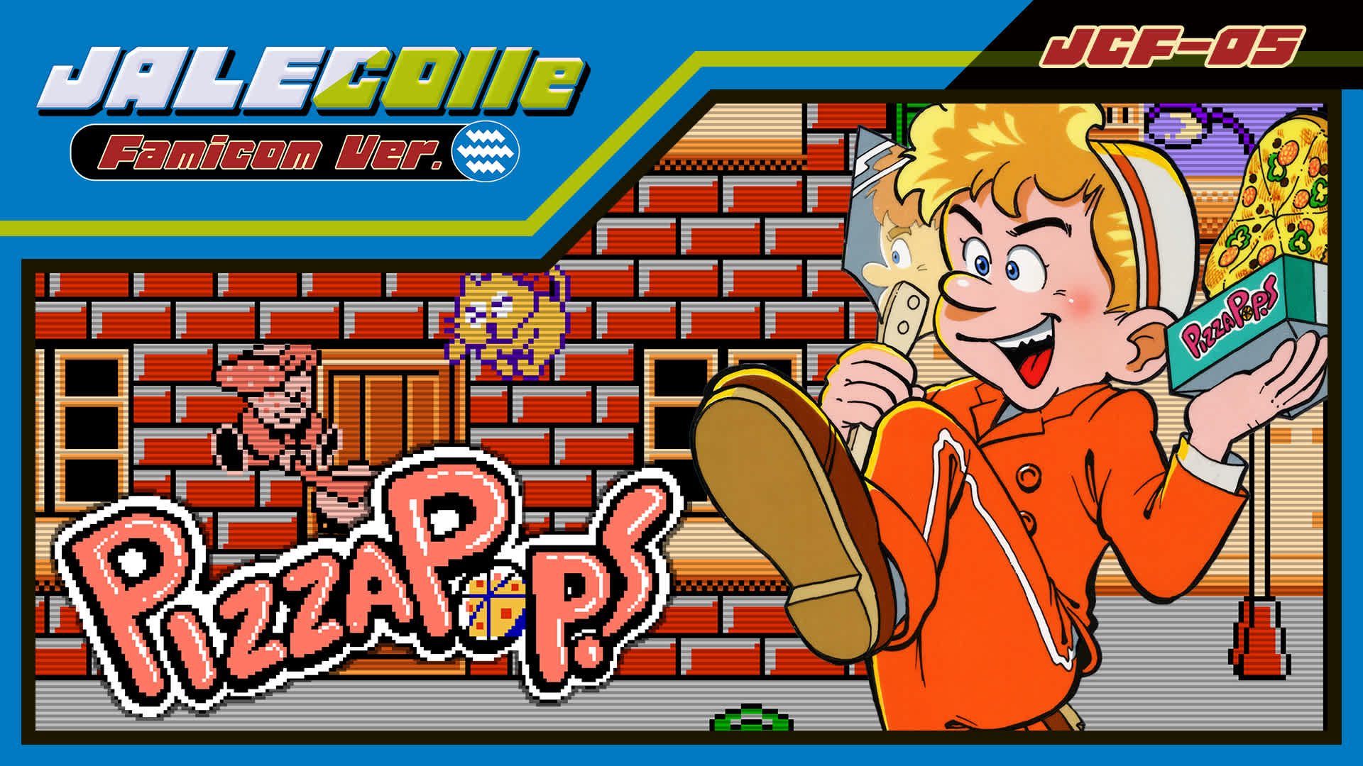 JALECOlle Famicom Ver. PIZZA POP! for Nintendo Switch - Nintendo
