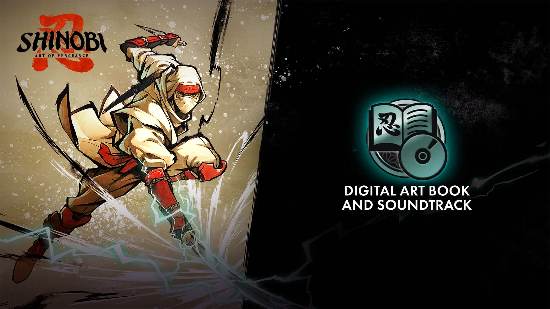 SHINOBI: Art of Vengeance - Digital Art Book and Soundtrack for 