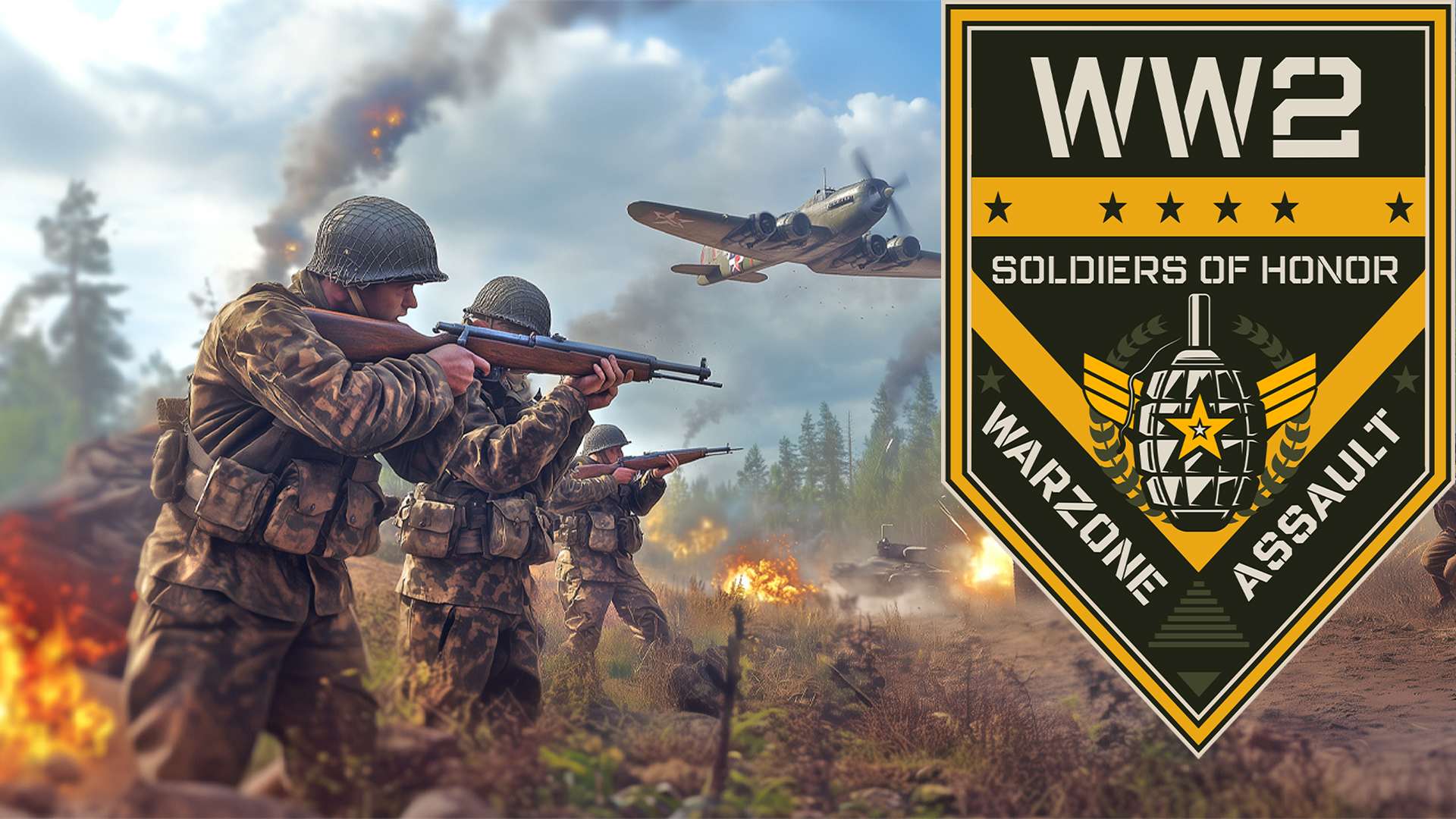 WW2 Soldiers of Honor - Warzone Assault for Nintendo Switch