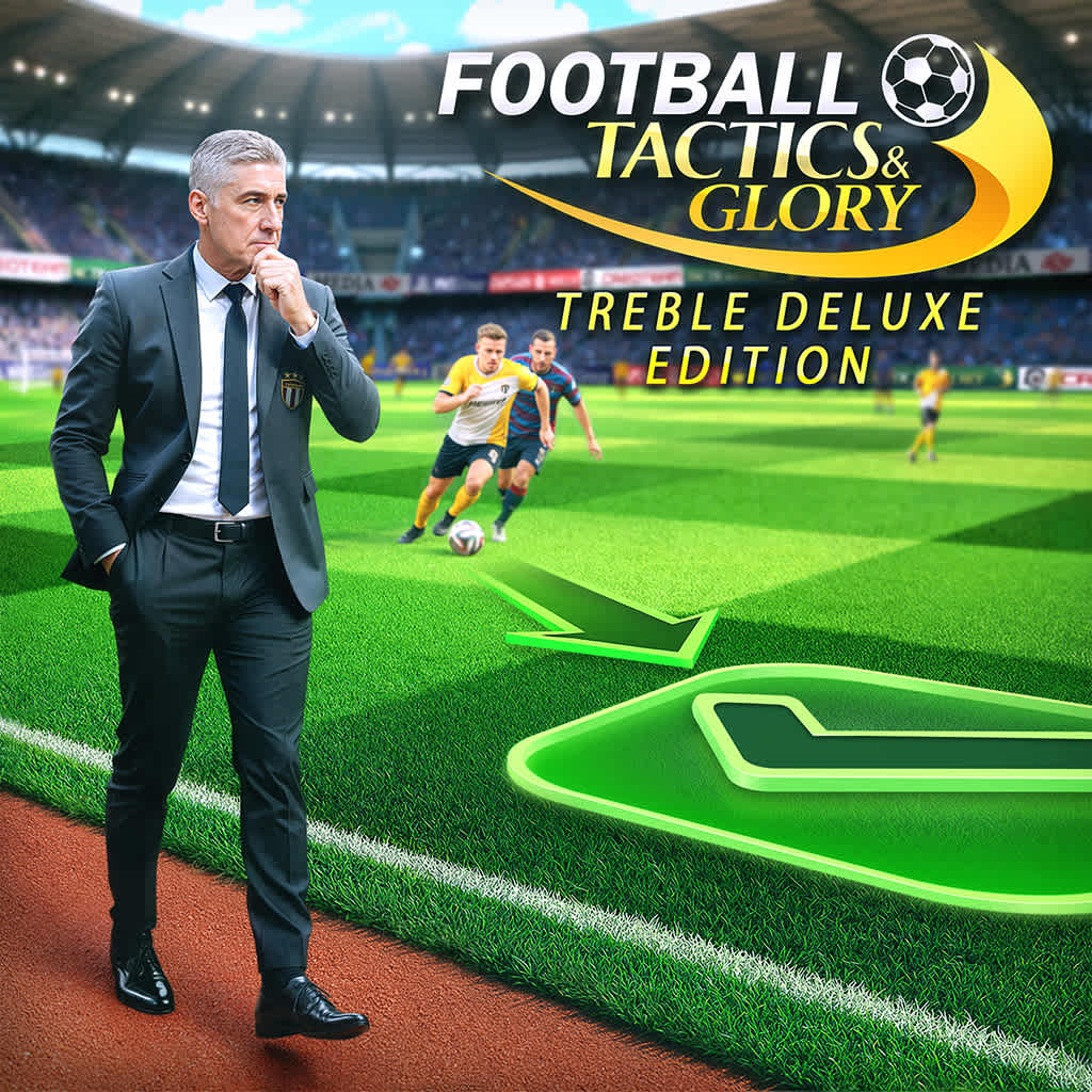 Copertina di Football, Tactics & Glory – Treble Deluxe Edition