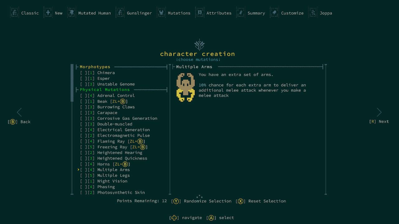 Caves of Qud - zrzut ekranu 4