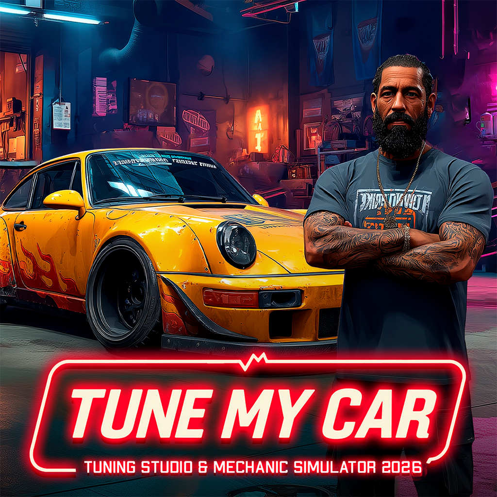 Okładka gry Tune My Car - Tuning Studio & Mechanic Simulator 2026 na Nintendo Switch - najlepsza oferta