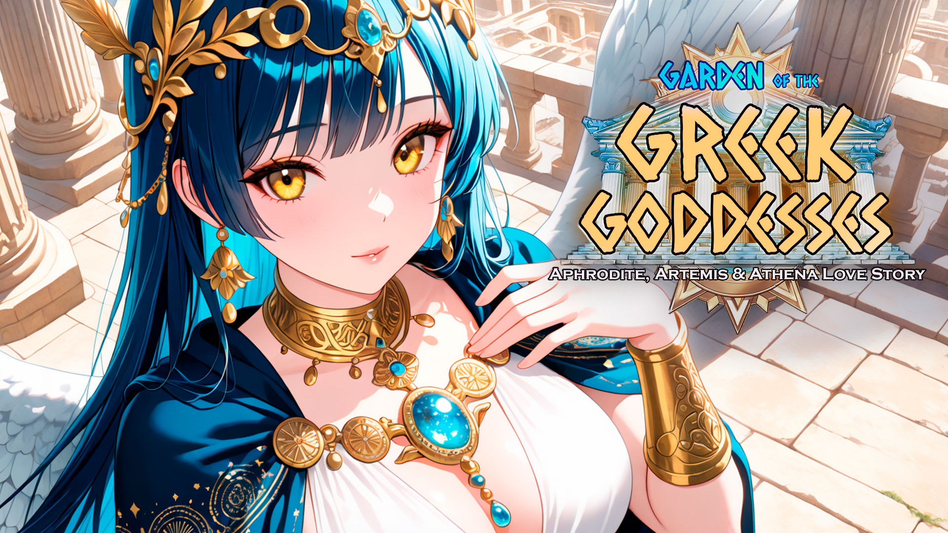 Garden of the Greek Goddesses: Aphrodite, Artemis & Athena Love