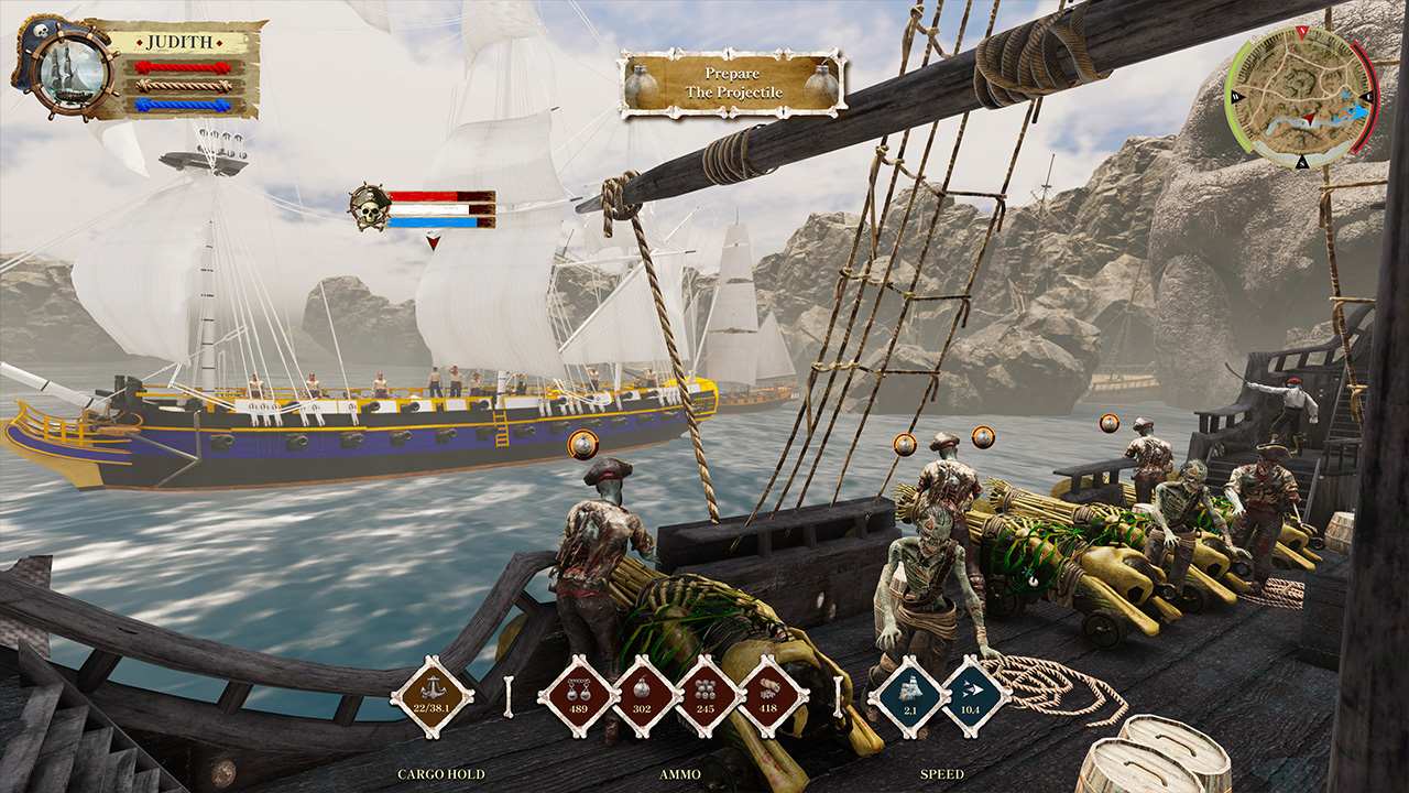 Pirate Simulator - Corsair Skull & Sails - zrzut ekranu 3