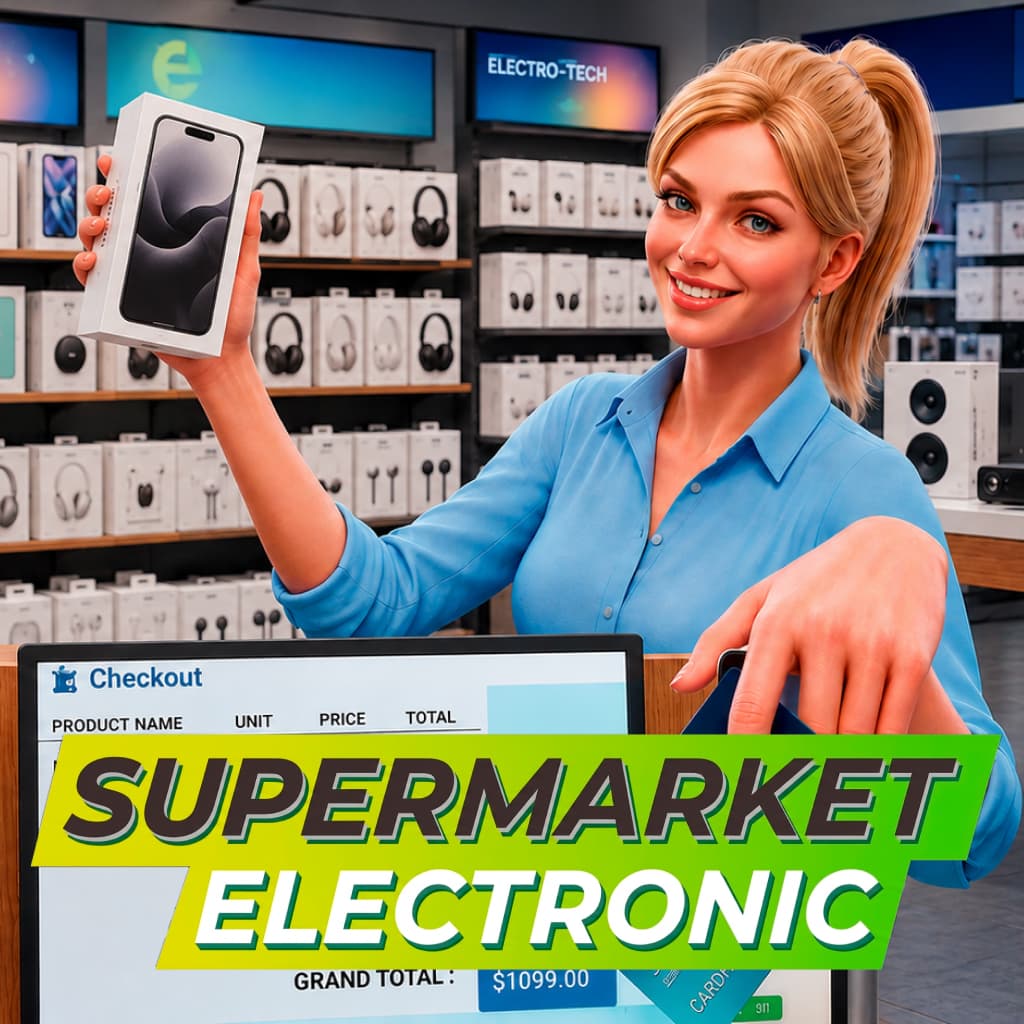 Okładka gry Supermarket Electronic na Nintendo Switch