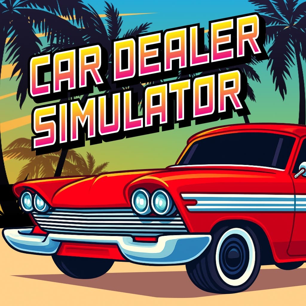 Okładka gry Car Dealer Simulator: Retro Car for Sale na Nintendo Switch
