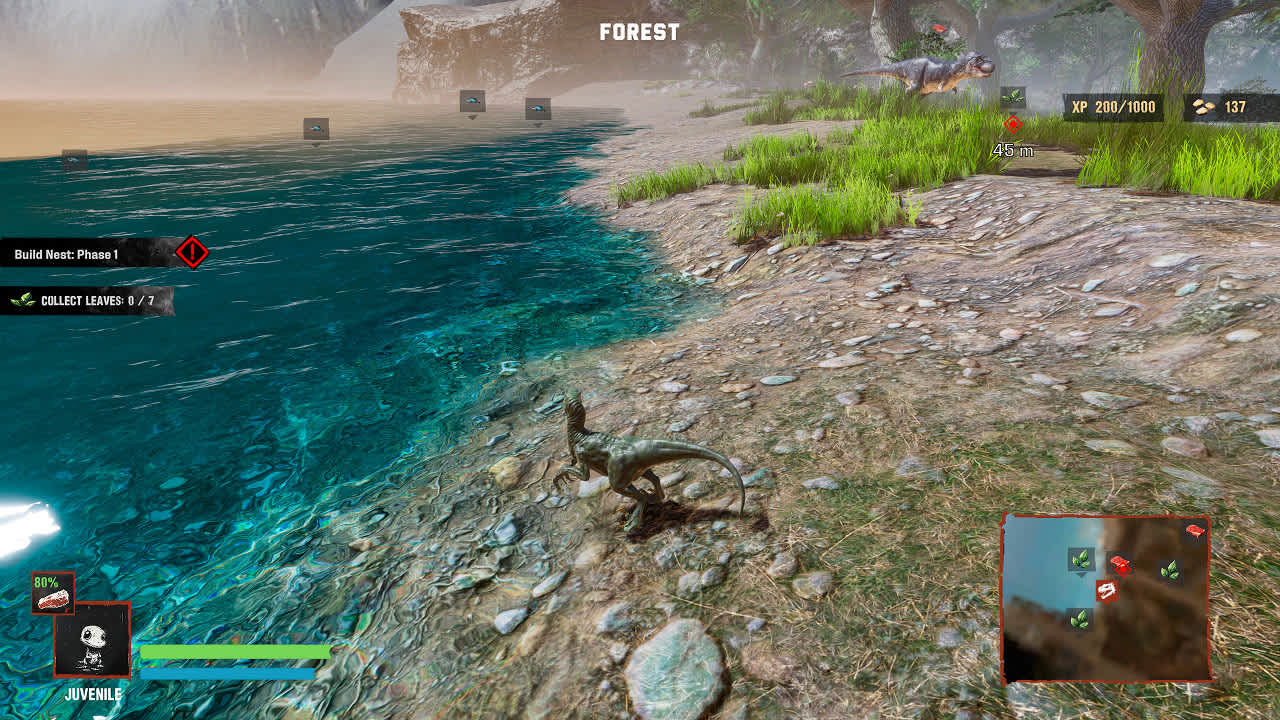 Dinosaur Survival Simulator - Prehistoric RPG - zrzut ekranu 2