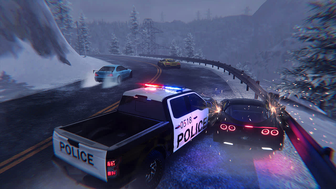 Police Chase Simulator: Highway Racers Pursuit - zrzut ekranu 3