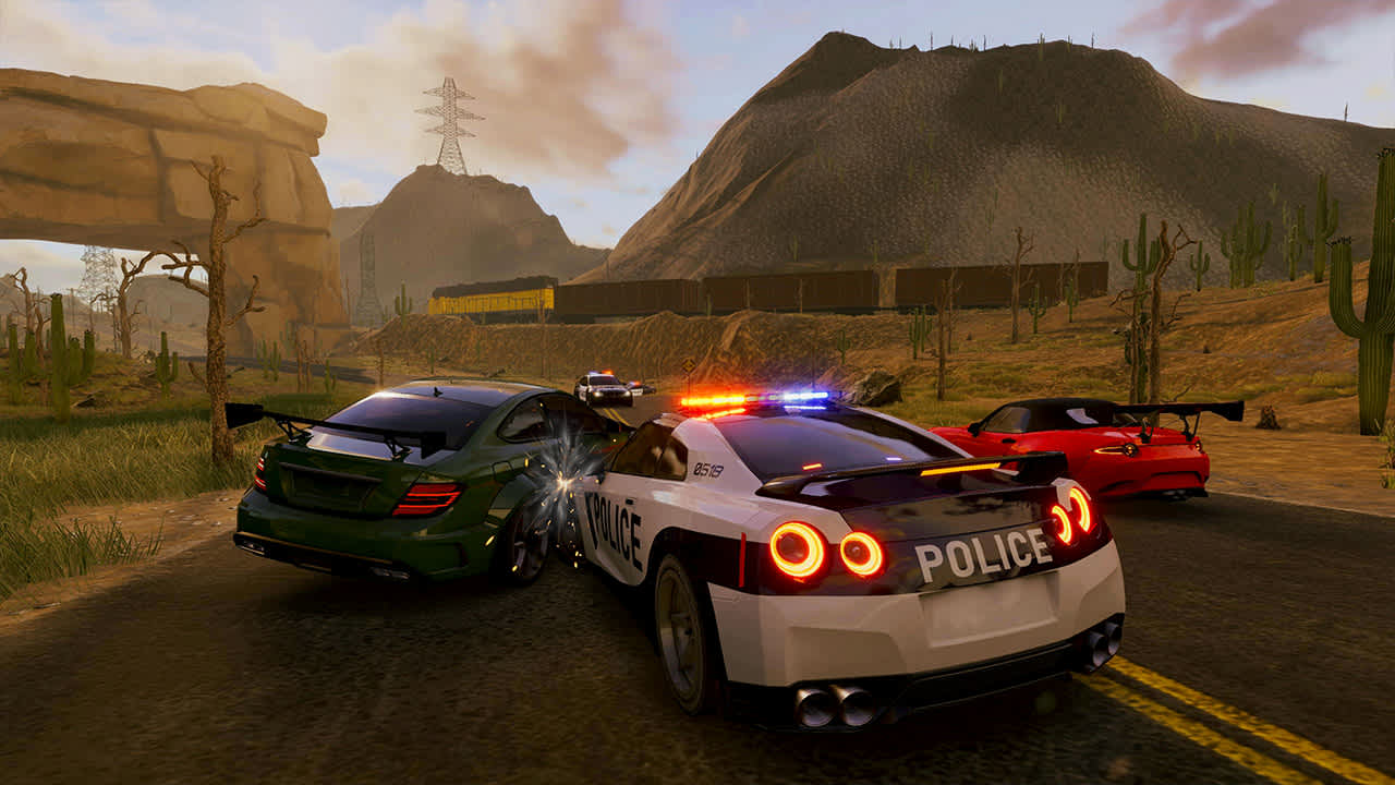 Police Chase Simulator: Highway Racers Pursuit - zrzut ekranu 4