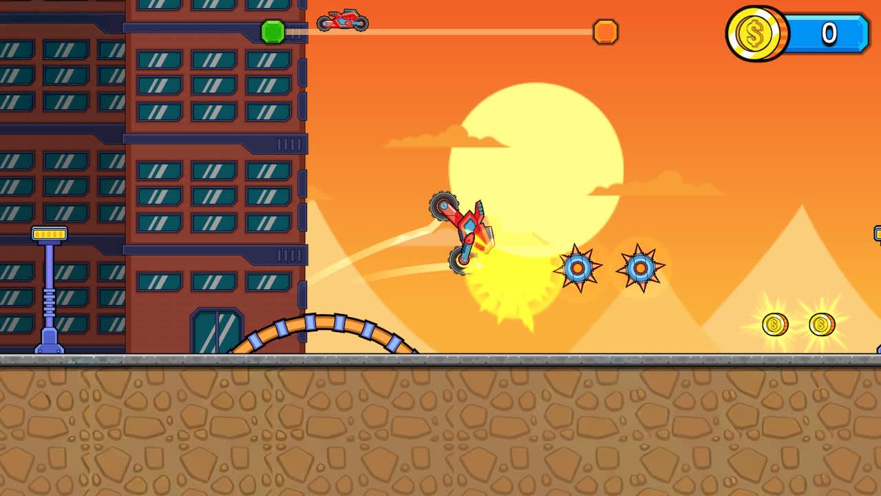 Gravity Biker - zrzut ekranu 6