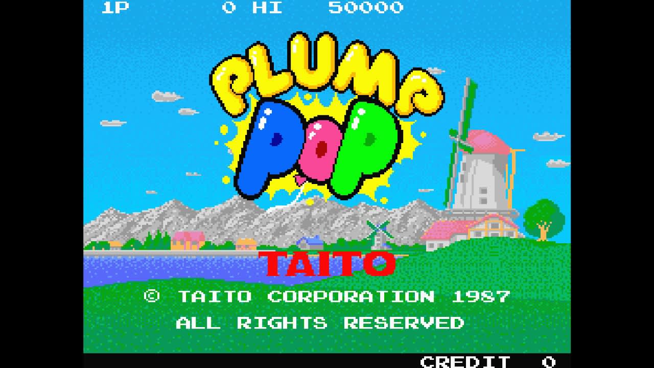 Arcade Archives PLUMP POP - zrzut ekranu 1