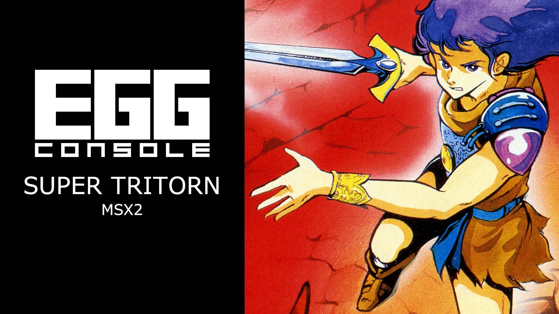 EGGCONSOLE SUPER TRITORN MSX2 for Nintendo Switch - Nintendo
