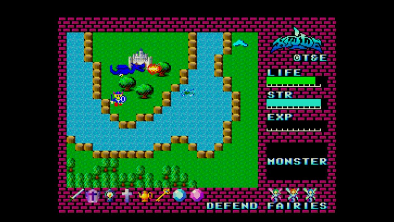 EGGCONSOLE HYDLIDE MSX2 - zrzut ekranu 2