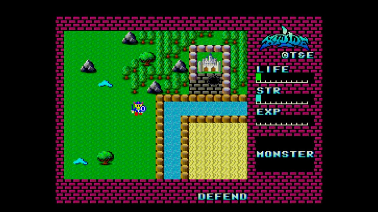 EGGCONSOLE HYDLIDE MSX2 - zrzut ekranu 1
