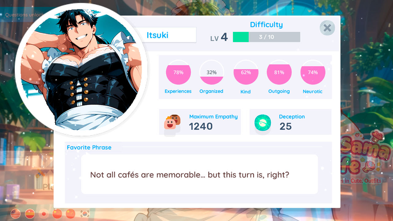 Maid-Sama Cafe: Anime Boys Services in Cute Outfits - zrzut ekranu 4