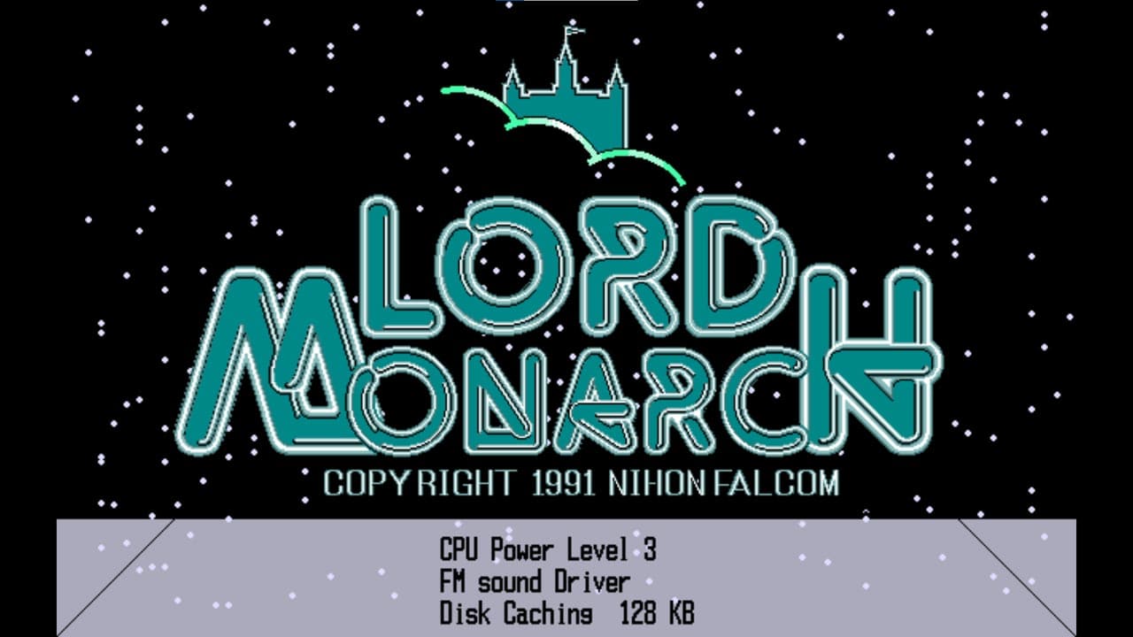 EGGCONSOLE Advanced LORD MONARCH PC-9801 - zrzut ekranu 5