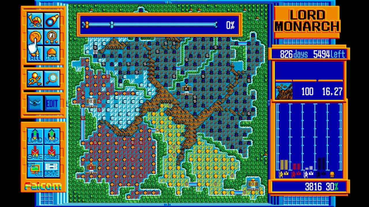 EGGCONSOLE Advanced LORD MONARCH PC-9801 - zrzut ekranu 3