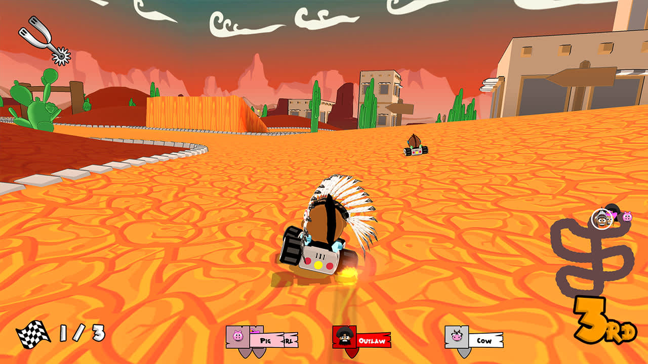Cowboy Kart - zrzut ekranu 4