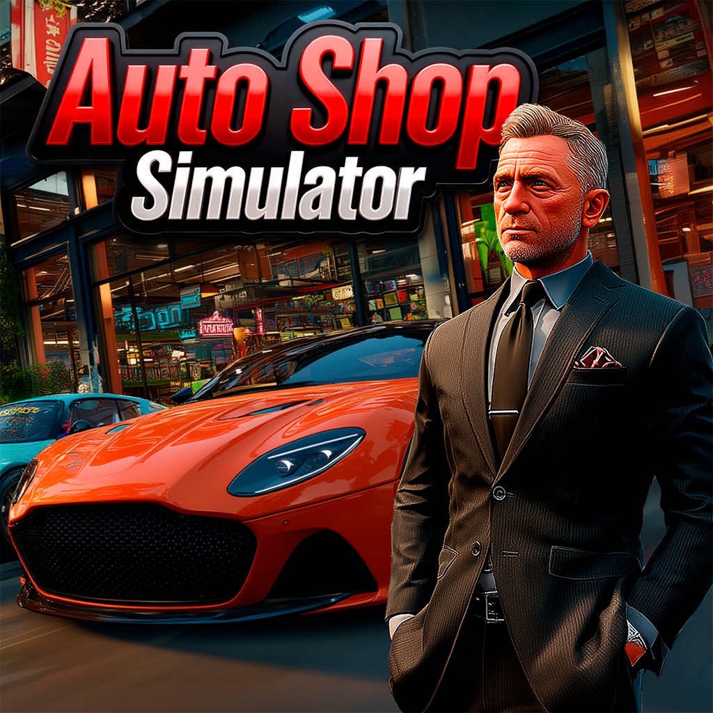 Okładka gry Auto Shop Simulator na Nintendo Switch