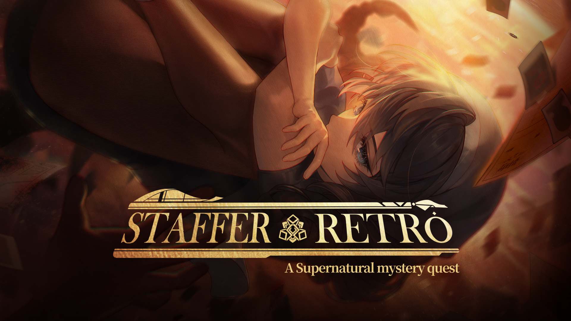 Arte de Staffer Retro : A Supernatural Mystery Quest