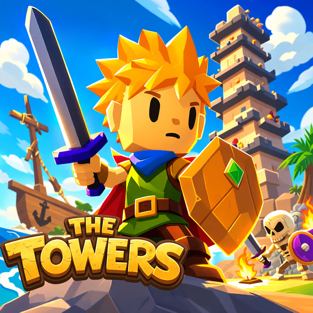 Okładka gry The Towers na Nintendo Switch