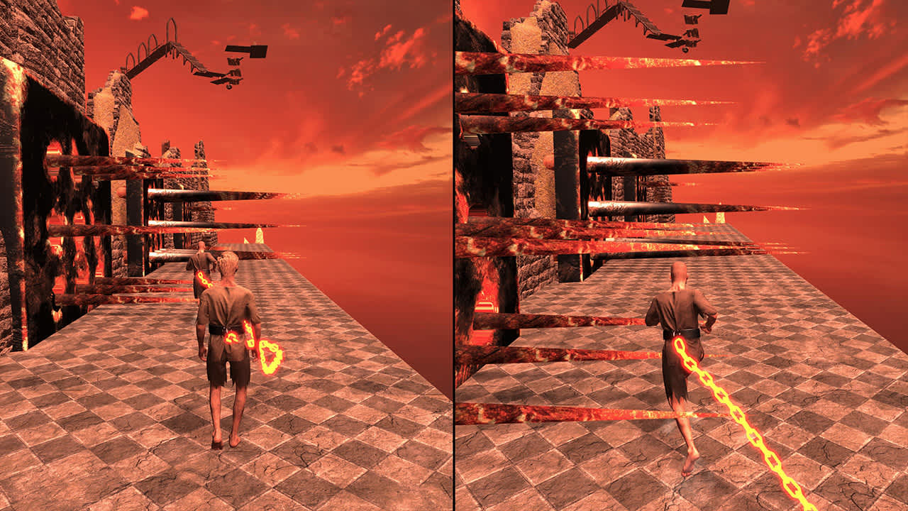 Chained Up Together: Co-Op Duo - zrzut ekranu 4