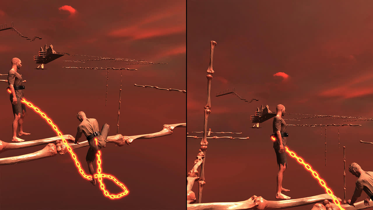 Chained Up Together: Co-Op Duo - zrzut ekranu 5