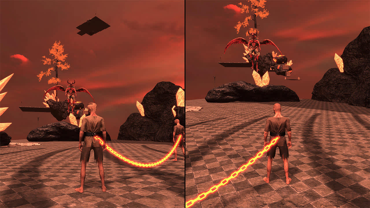 Chained Up Together: Co-Op Duo - zrzut ekranu 6