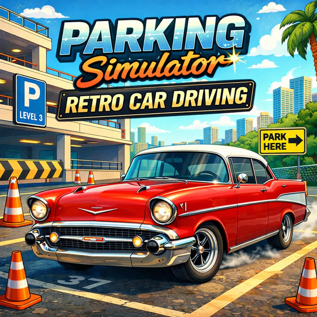 Parking Simulator: Retro Car Driving