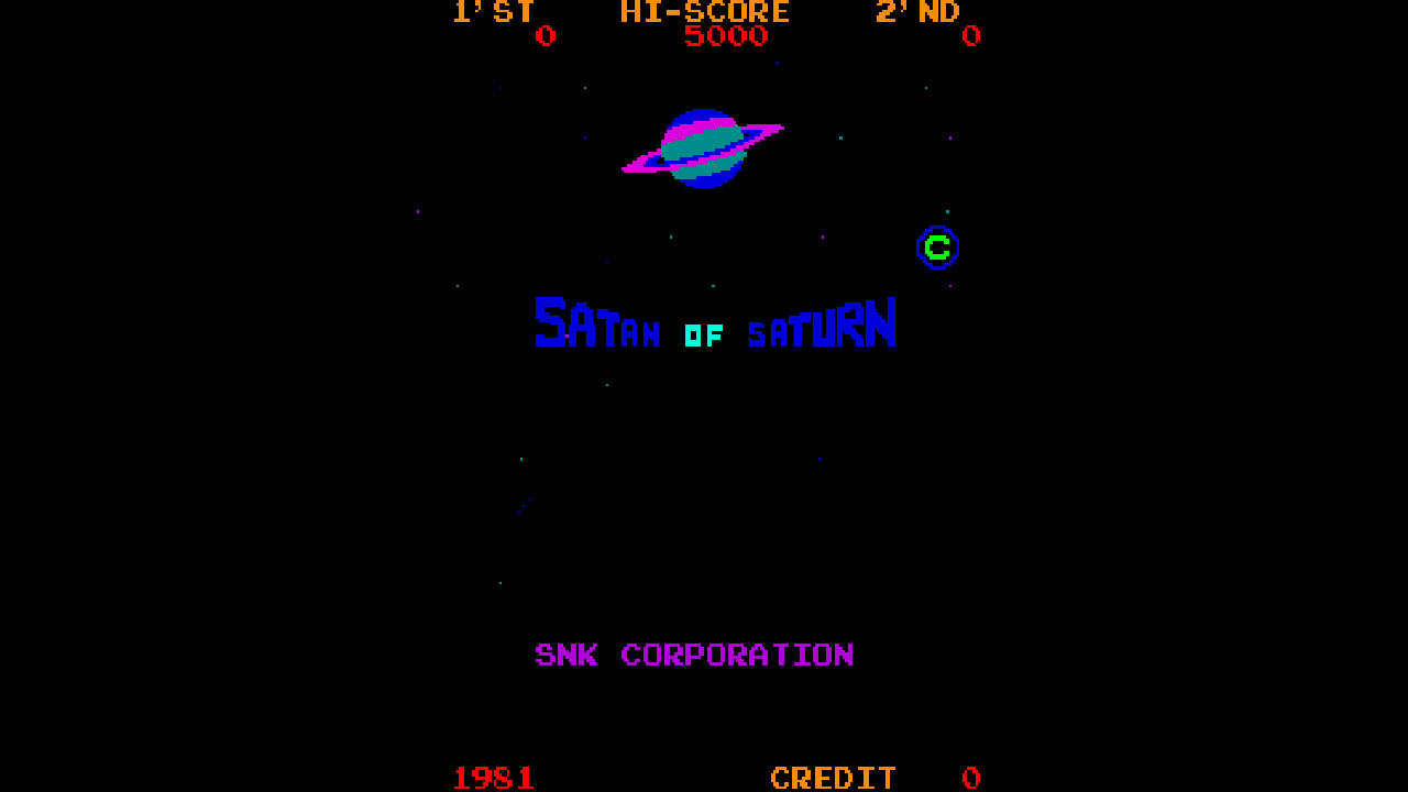 Arcade Archives SATAN OF SATURN - zrzut ekranu 1