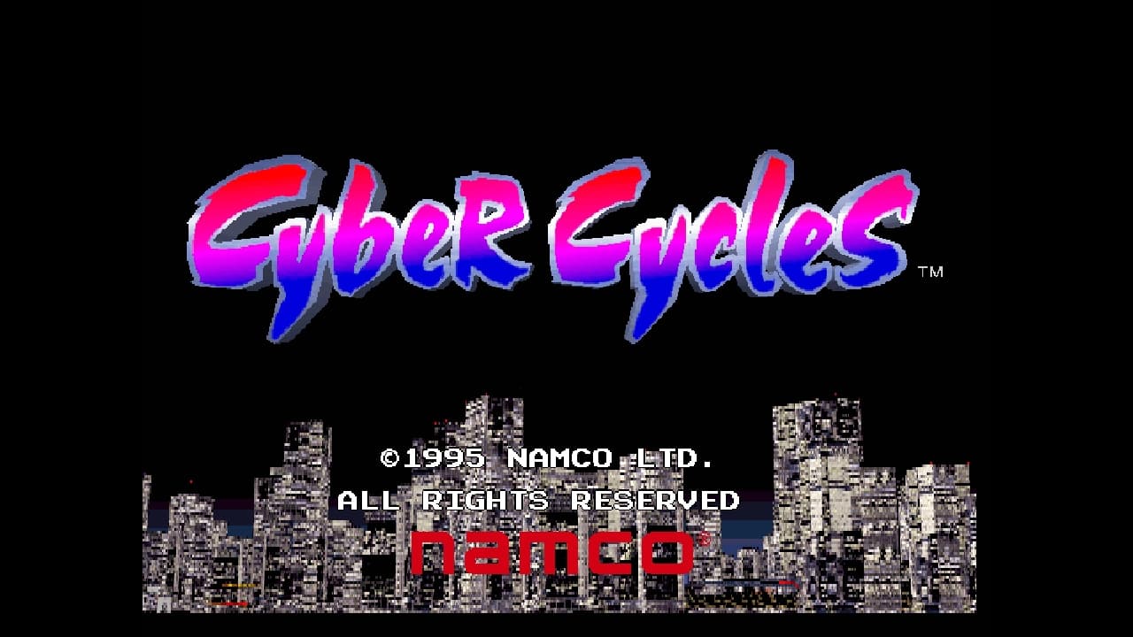 Arcade Archives CYBER CYCLES - zrzut ekranu 1